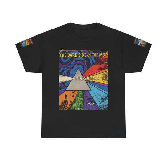 Retro Psychedelic 'The Dark Side of the Moon' Tee