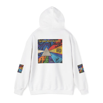 Psychedelic Prism Hoodie — Colorful Surreal Art Pullover
