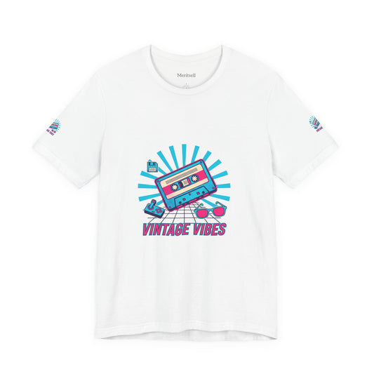 Vintage Vibes Cassette Tee Merit Sell