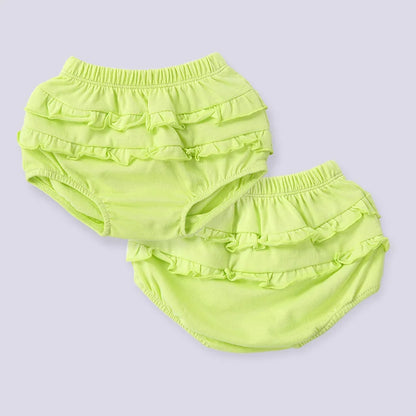 6-24M Baby Shorts Girl Summer Cotton Ruffle Lace Harem Pants Infant Diaper Cover Bloomers Kid Panties Toddler Underwear Briefs - Merit Sell