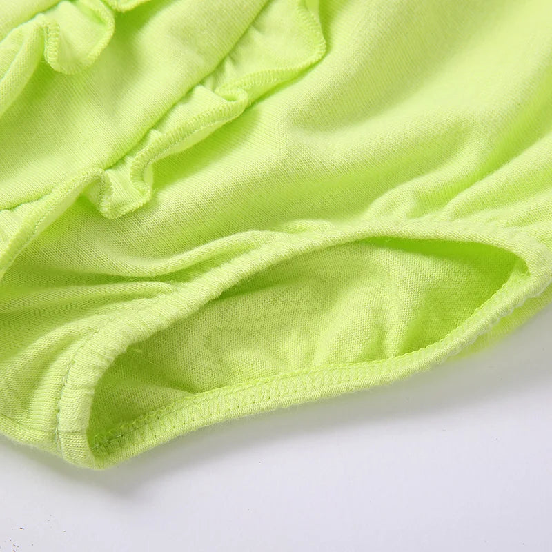 6-24M Baby Shorts Girl Summer Cotton Ruffle Lace Harem Pants Infant Diaper Cover Bloomers Kid Panties Toddler Underwear Briefs - Merit Sell