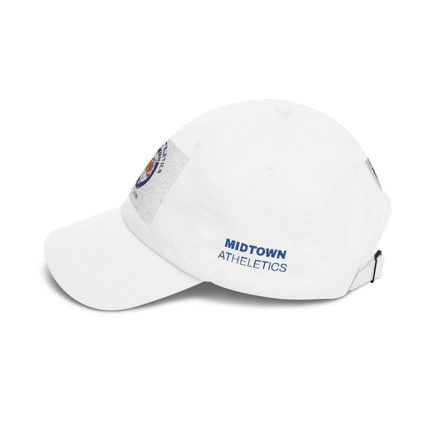 Classic Dad Cap - Retro Sunset Burger Logo Baseball Hat