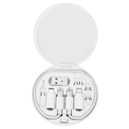 60W Multi USB Charging Adapter Cable Kit, USB C Conversion Kit USB A and Type C to Male Micro/Type C, Phone Data Transfer, Card - Merit Sell