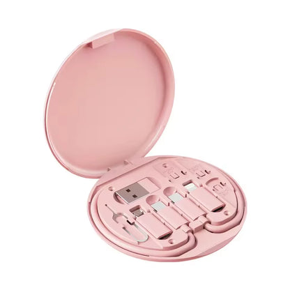 60W Multi USB Charging Adapter Cable Kit, USB C Conversion Kit USB A and Type C to Male Micro/Type C, Phone Data Transfer, Card - Merit Sell