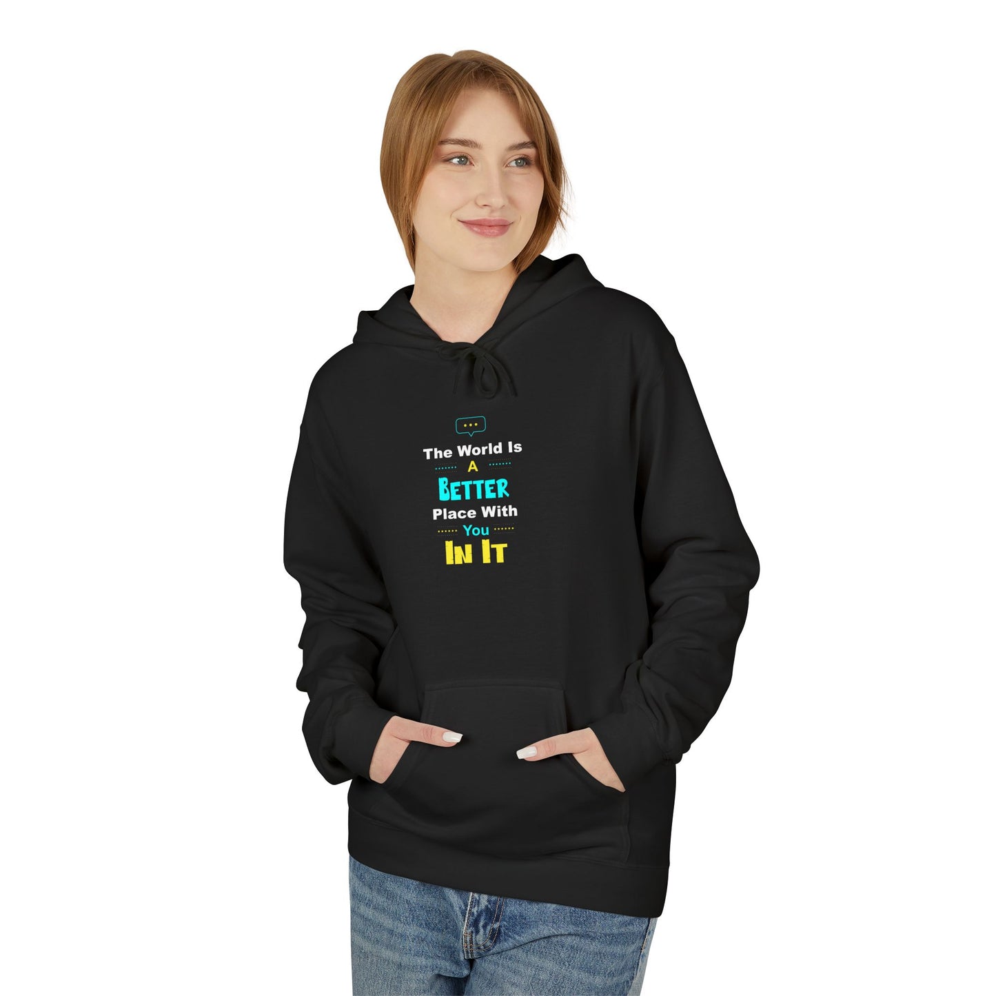 'Be a Better You' Comfort Hoodie — Motivational Pullover