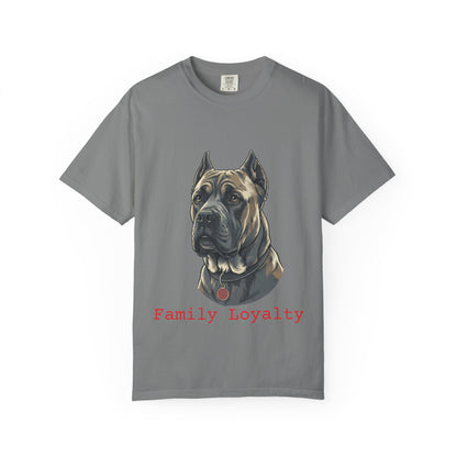 Cane Corso Illustration T-Shirt — Majestic Mastiff Portrait Tee