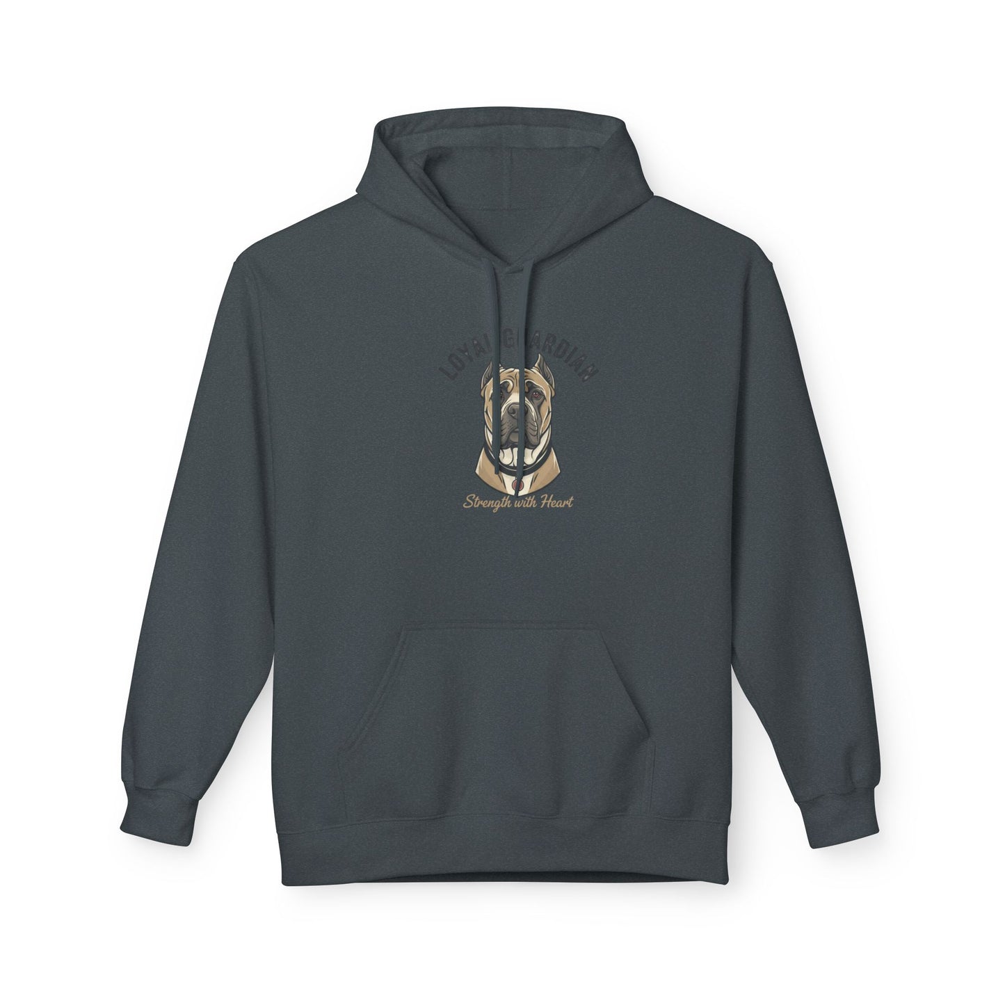 Loyal Guardian Dog Hoodie — "Strength with Heart" Pet Lover Sweatshirt