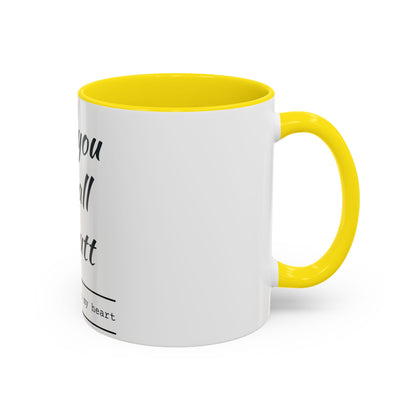 Coffee Mug — “I Love You With All My Butt” Funny Valentine Gift - Merit Sell