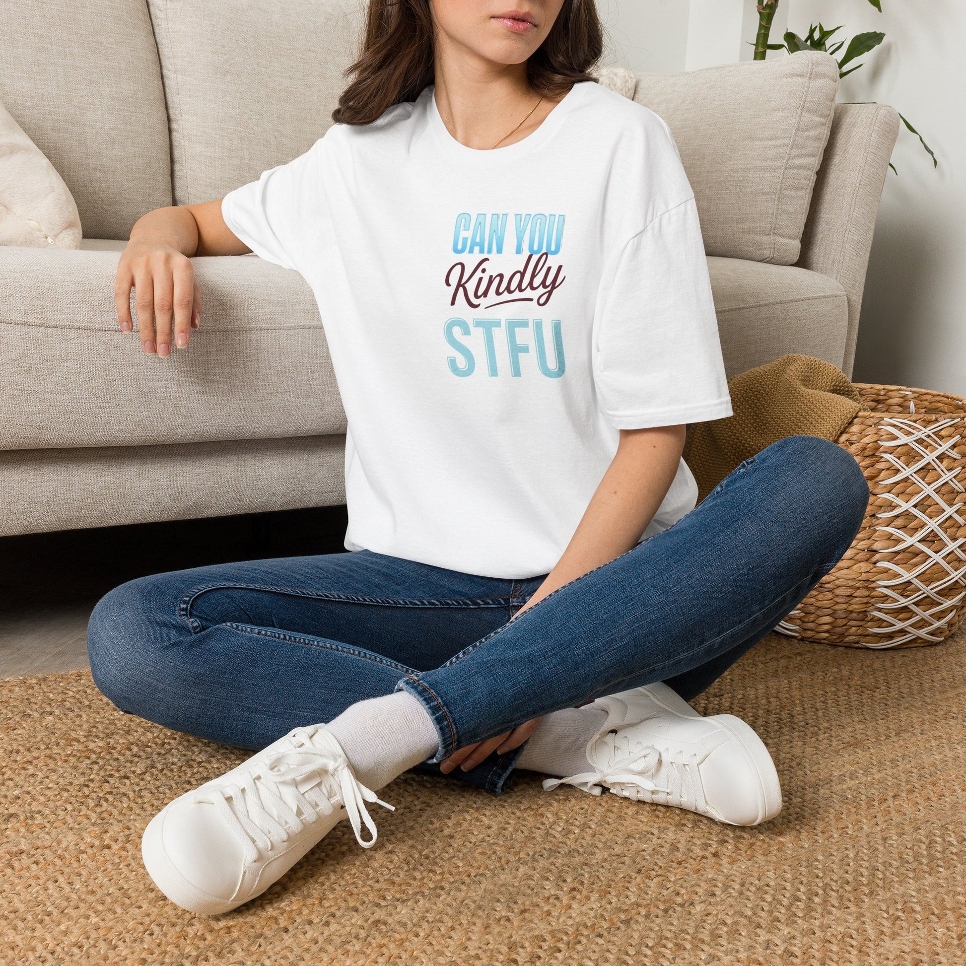 Graphic T-Shirt — "Can You Kindly STFU" Funny Sarcastic Tee - Merit Sell