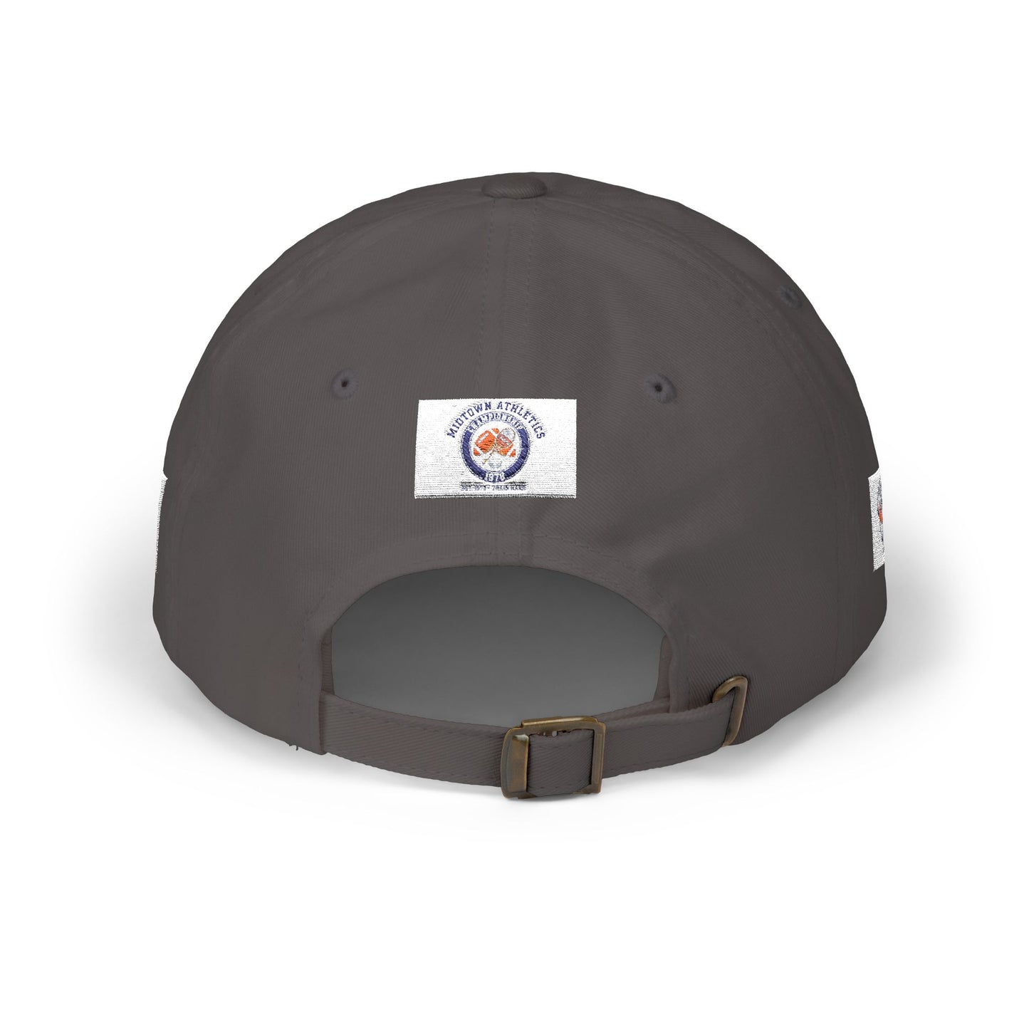 Classic Dad Cap - Retro Sunset Burger Logo Baseball Hat