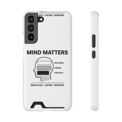 Mind Matters Phone Card Case — Mental Health Awareness Card Holder Case