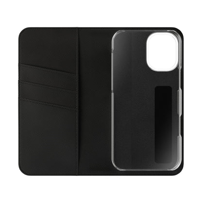 Flip Case - "Be The Change" Repeating Logo Wallet Phone Case