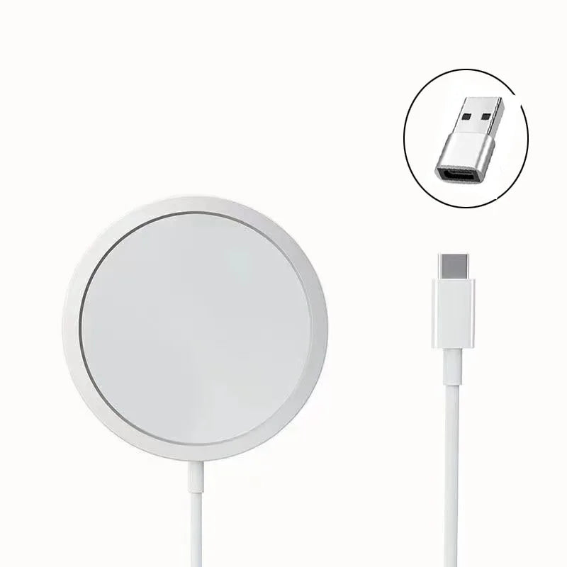 65W Magnetic Wireless Charger Pad Stand Macsafe For iPhone 14 13 12 Pro Max Airpods Pro USB C Fast Charging Station Chargers - Merit Sell