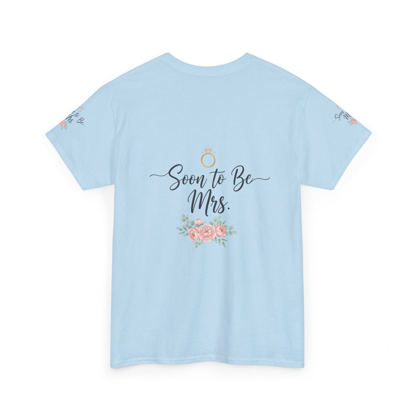 Soon to Be Mrs. Tee — Bridal Engagement Shirt with Floral Ring Design