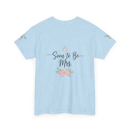 Soon to Be Mrs. Tee — Bridal Engagement Shirt with Floral Ring Design