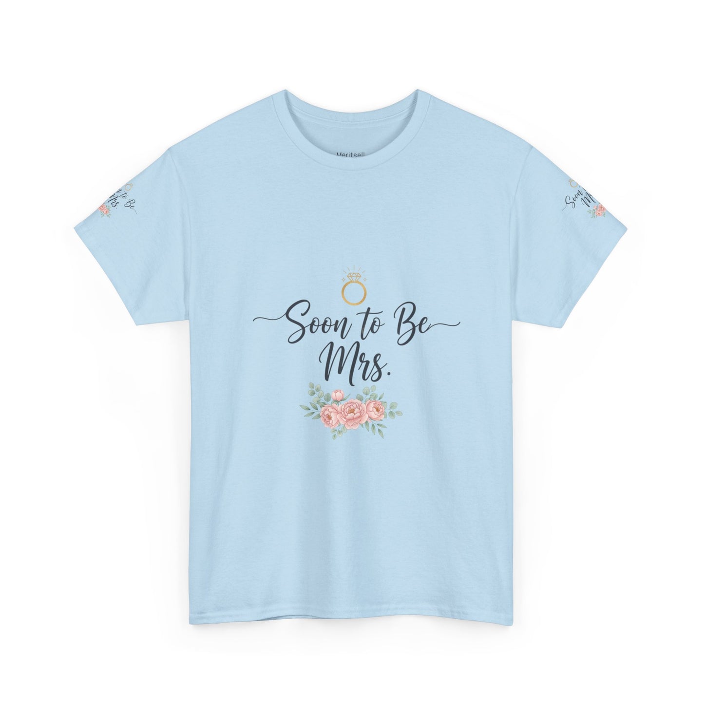 Soon to Be Mrs. Tee — Bridal Engagement Shirt with Floral Ring Design