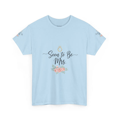Soon to Be Mrs. Tee — Bridal Engagement Shirt with Floral Ring Design