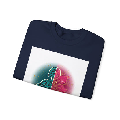 Bold & Wild Sweatshirt — Floral Leopard Graphic Crewneck