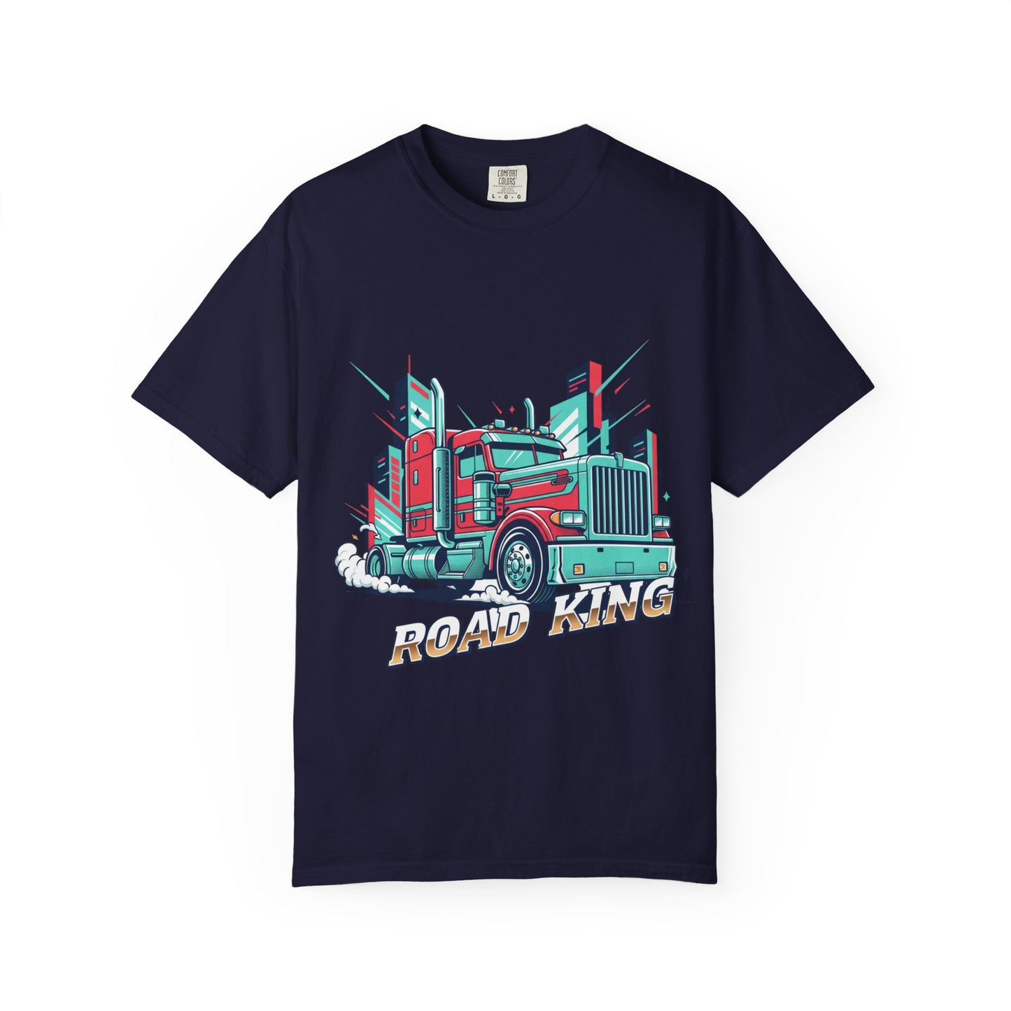 Road King Trucker T-Shirt — Retro Semi Truck Graphic Tee