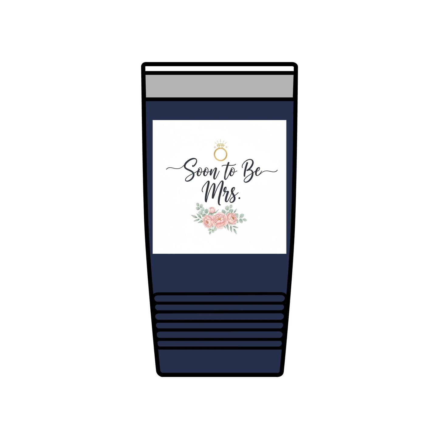Soon to Be Mrs. 20oz Insulated Tumbler — Bridal Bachelorette Gift