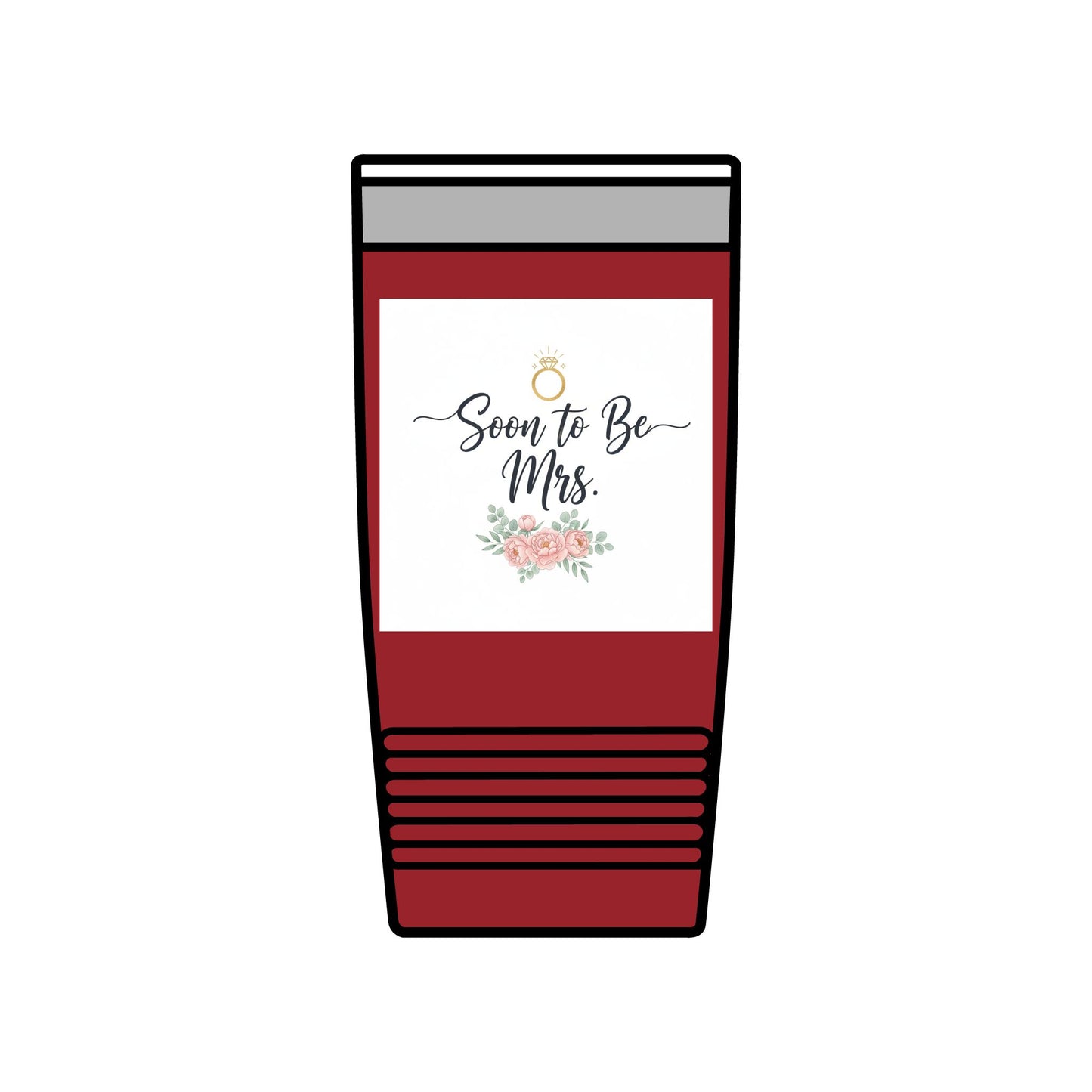 Soon to Be Mrs. 20oz Insulated Tumbler — Bridal Bachelorette Gift
