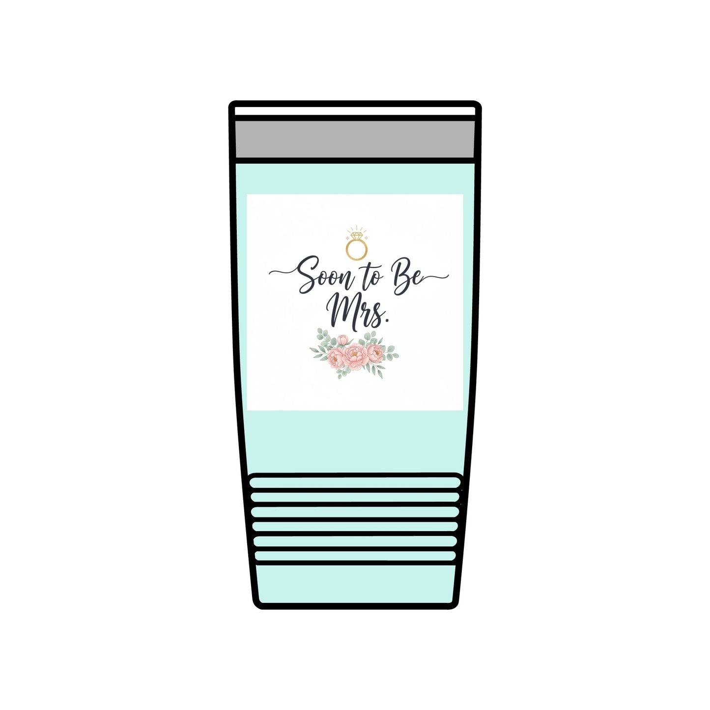 Soon to Be Mrs. 20oz Insulated Tumbler — Bridal Bachelorette Gift
