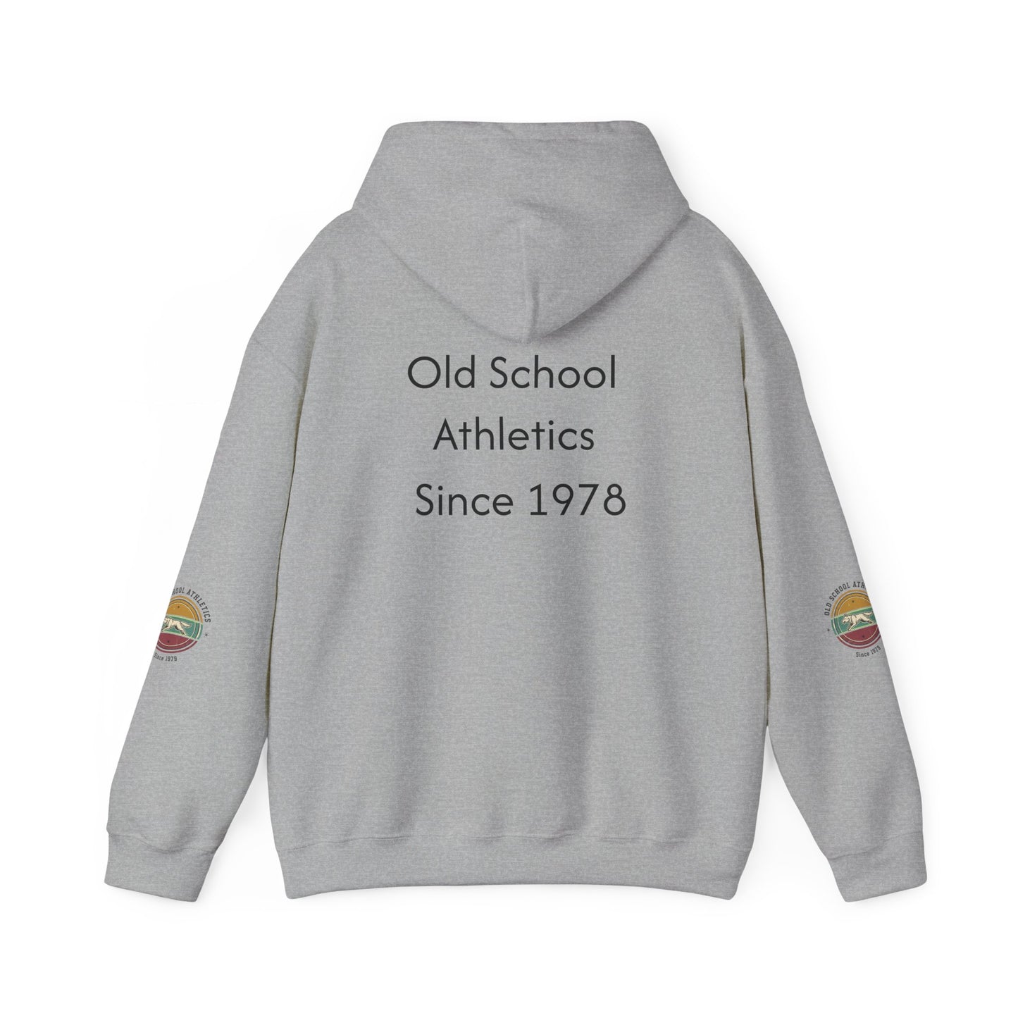 Vintage Track & Field Hoodie – "Old School Athletics Since 1978"