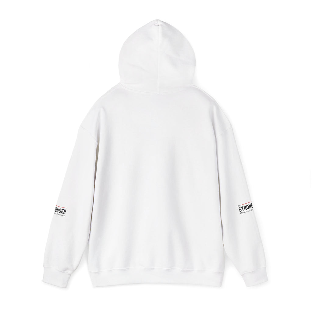 Be Stronger Than Your Excuses Hoodie — Motivational Fitness Pullover