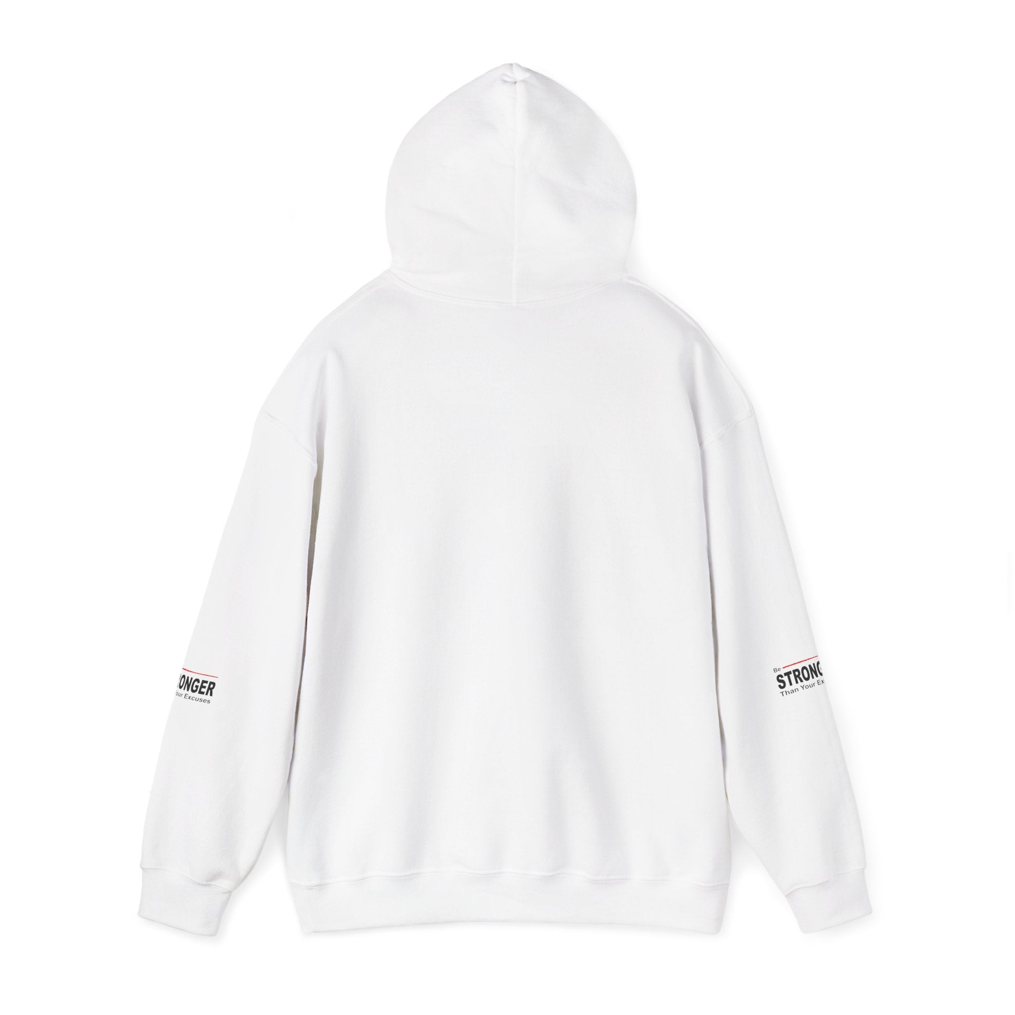 Be Stronger Than Your Excuses Hoodie — Motivational Fitness Pullover