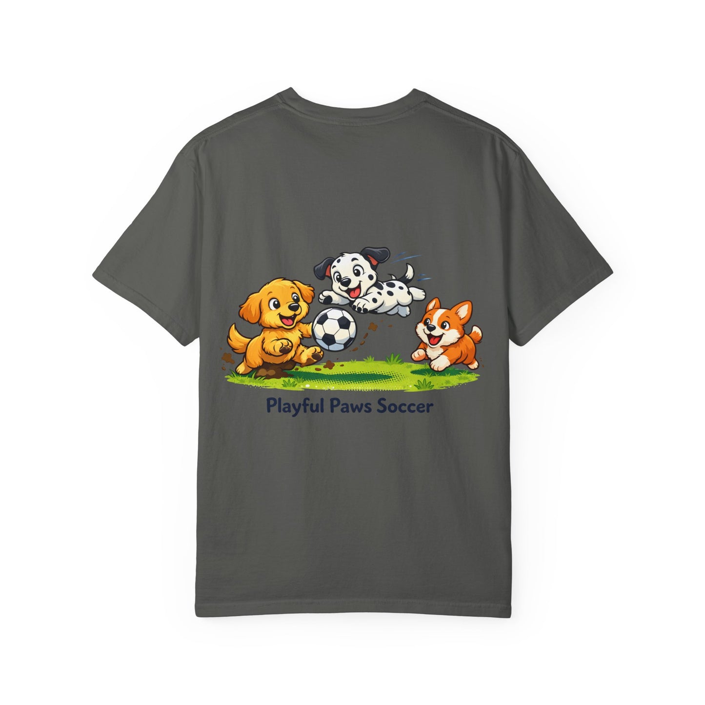 T-Shirt — Playful Paws Soccer Kids Tee
