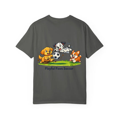 T-Shirt — Playful Paws Soccer Kids Tee