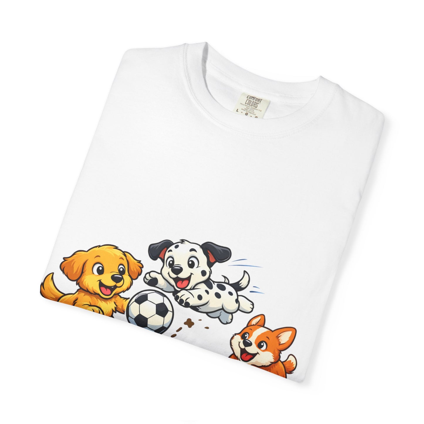 T-Shirt — Playful Paws Soccer Kids Tee