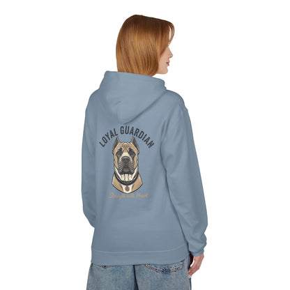 Loyal Guardian Dog Hoodie — "Strength with Heart" Pet Lover Sweatshirt