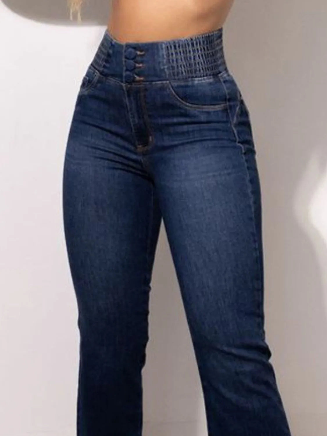 High Rise Bootcut Jeans - Merit Sell
