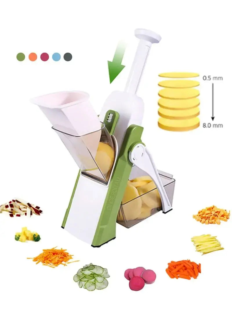 5-in-1 Manual Vegetable Cutter | Kitchen Must-Have