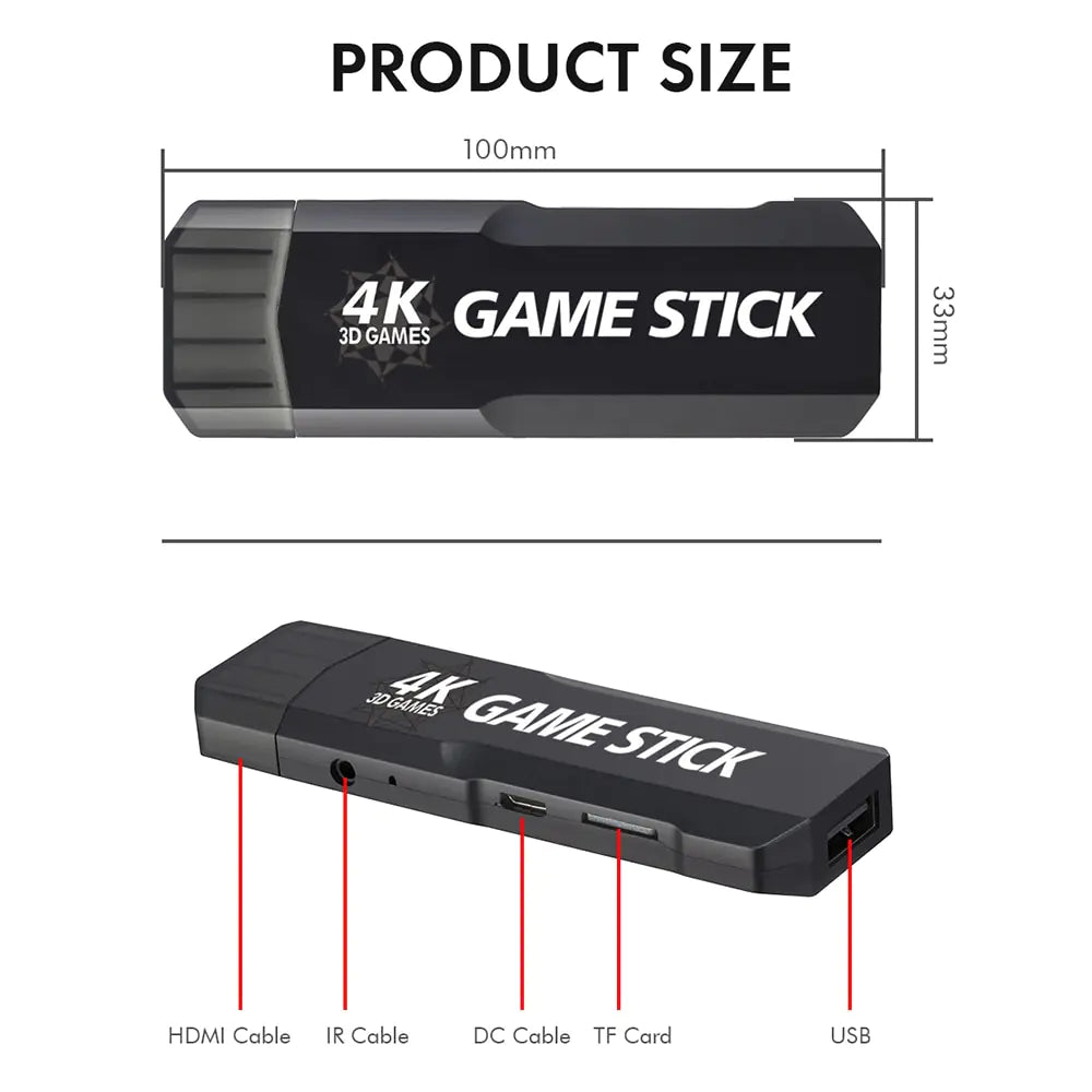 4K Game Stick GD10 | Retro Gaming Console