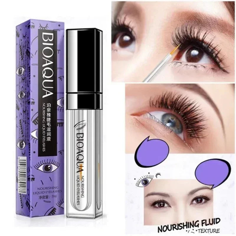 7 Days Fast Eyelash Growth Serum Eyelash Eyebrow Growth Strong Makeup Extension Treatment Thicken Eyebrow Eyelash Enhancer Serum - Merit Sell