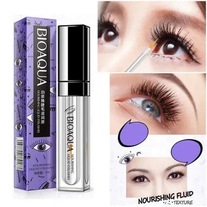 7 Days Fast Eyelash Growth Serum Eyelash Eyebrow Growth Strong Makeup Extension Treatment Thicken Eyebrow Eyelash Enhancer Serum - Merit Sell