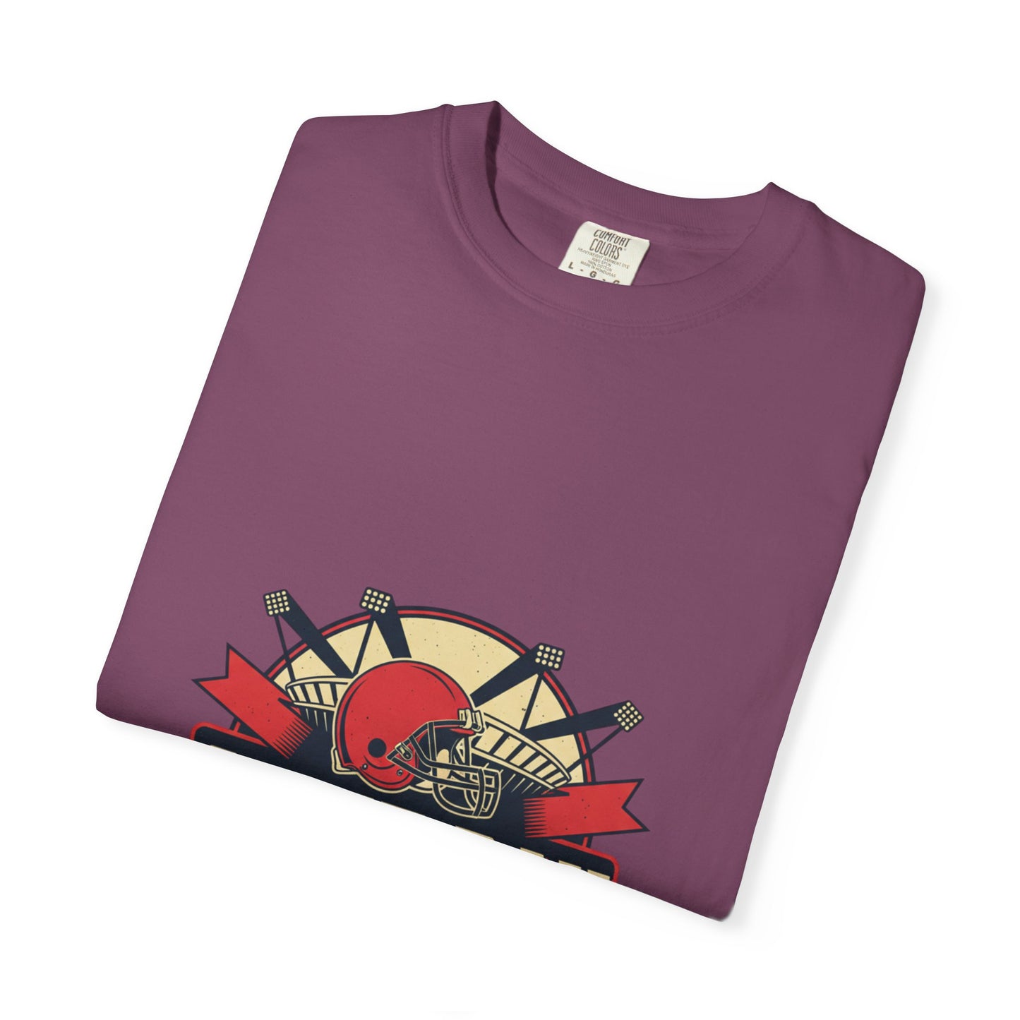 Game Day Football ball T-Shirt — Bring the Noise Vintage Sports Tee