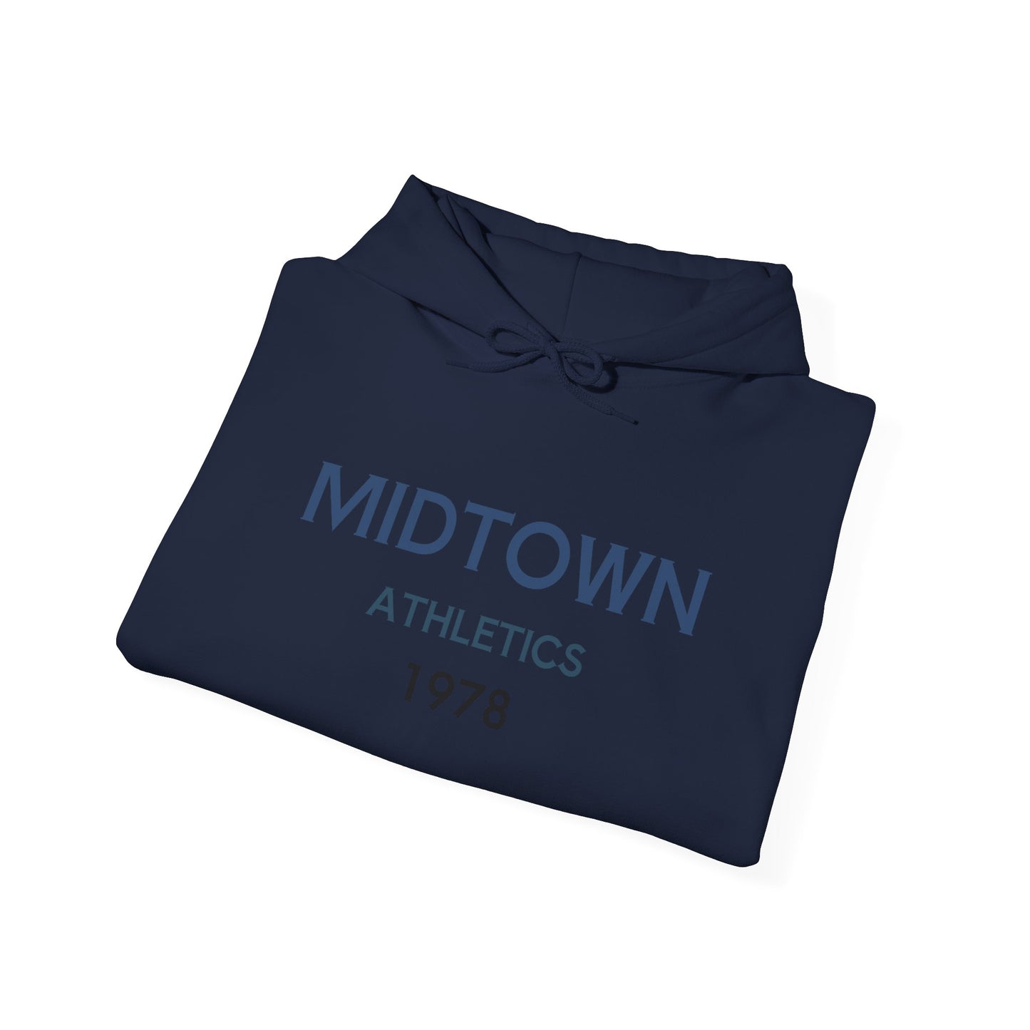 Athletic Hoodie — Midtown Athletics '78 Vintage Running Club Sweatshirt