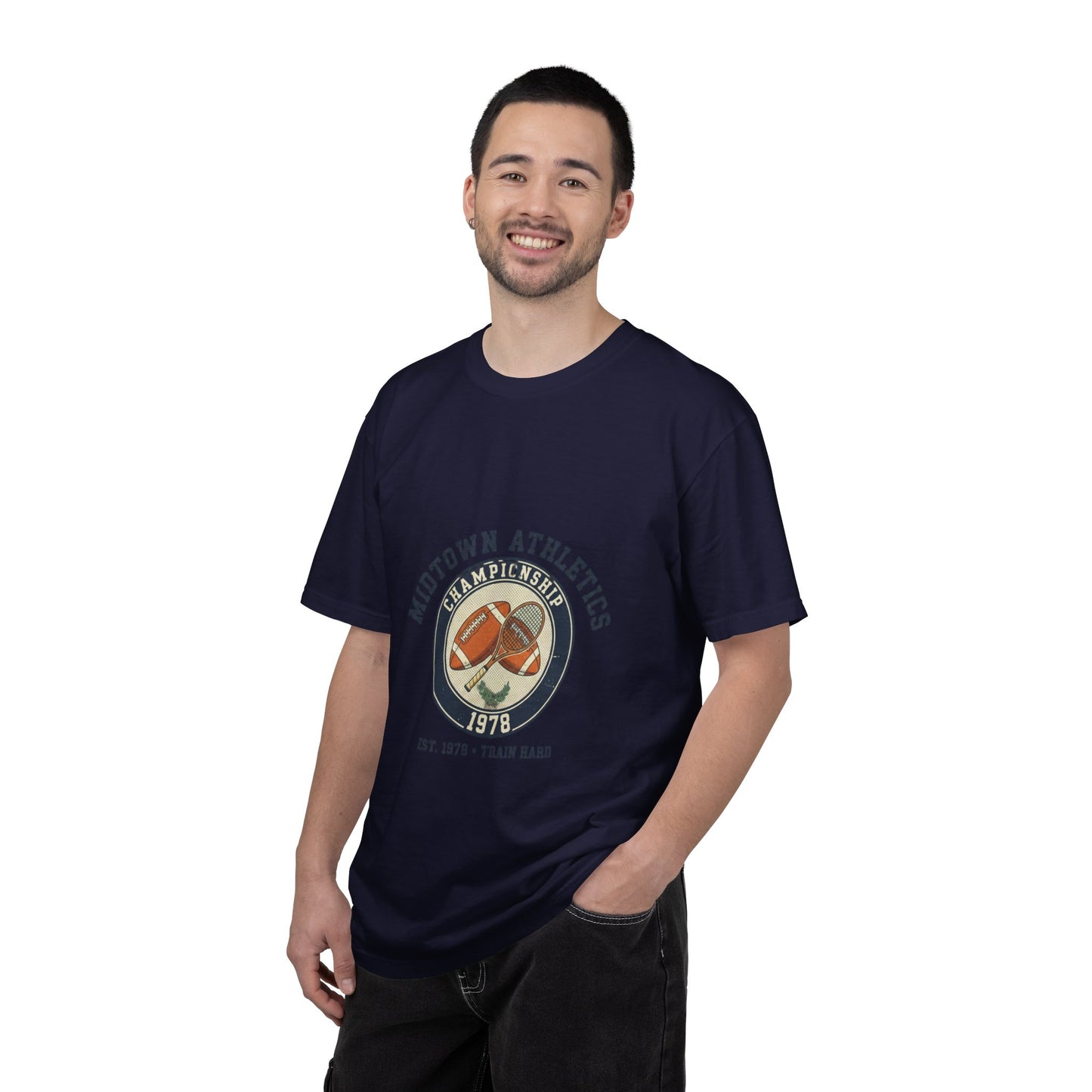 Midtown Athletics Vintage Basketball T-Shirt — “Championship 1978”
