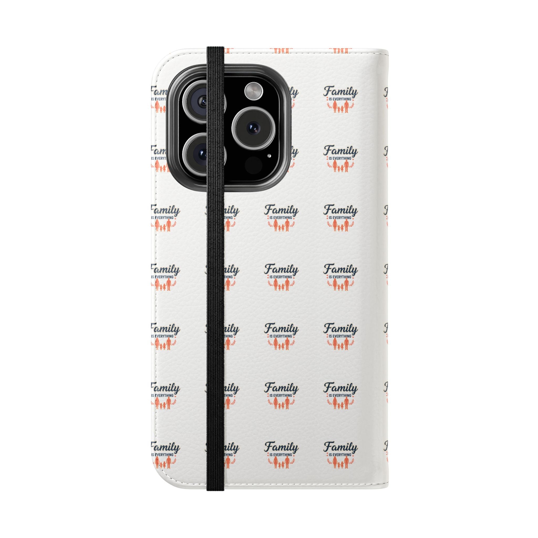 Family First Flip Phone Case — Wallet Flip Case with Card Slots