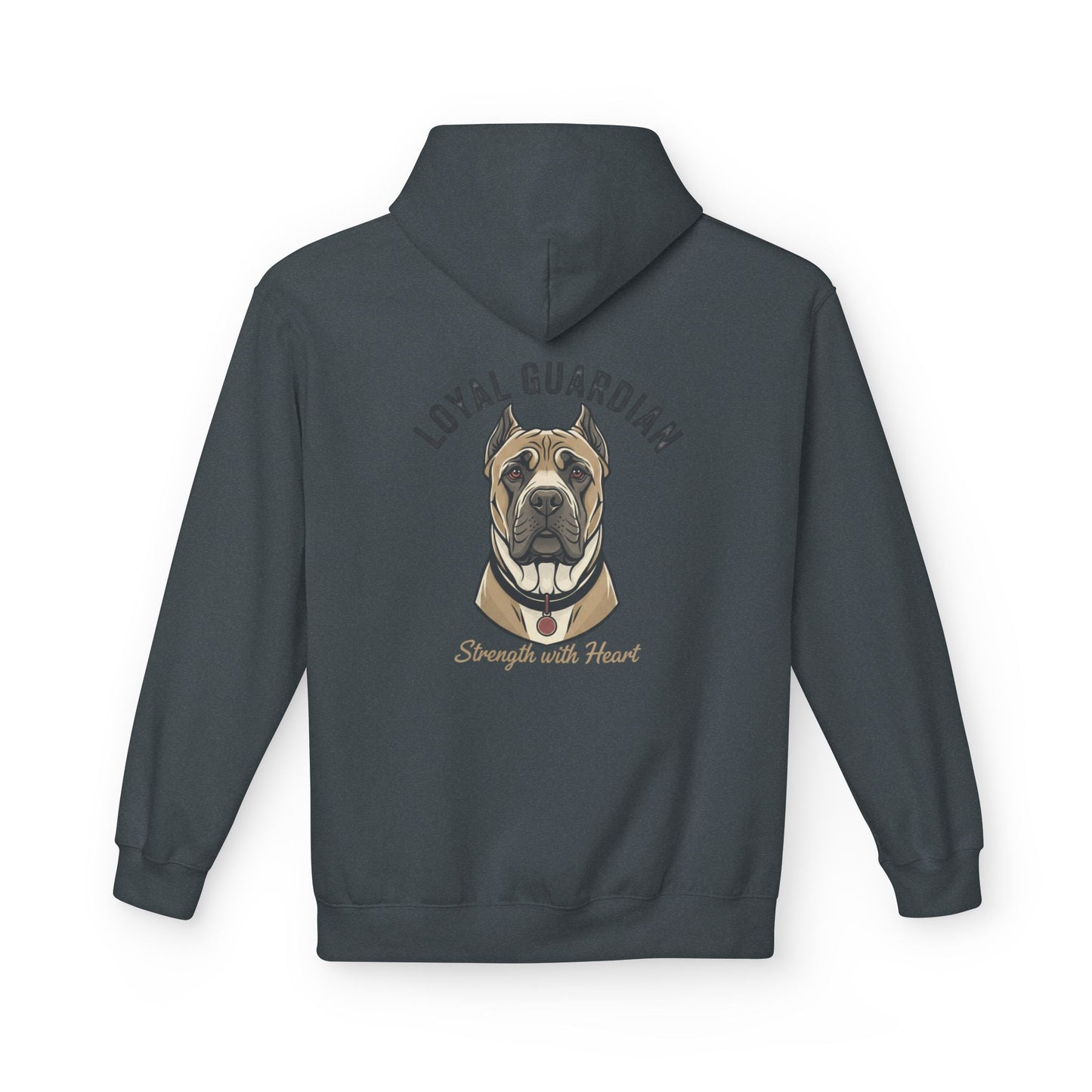 Loyal Guardian Dog Hoodie — "Strength with Heart" Pet Lover Sweatshirt