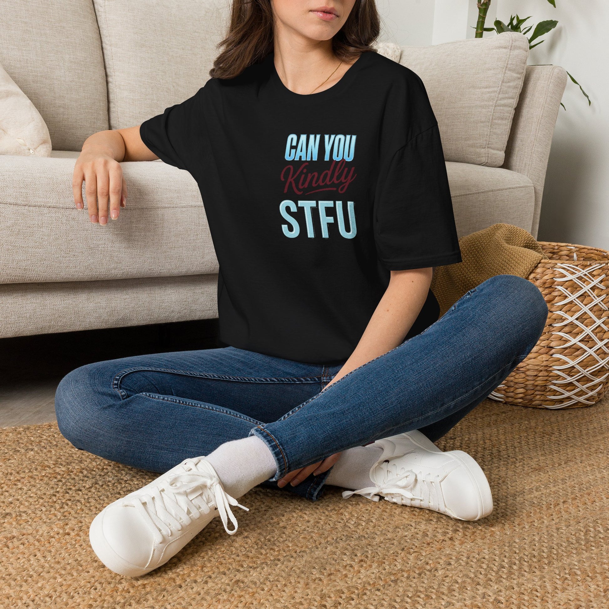 Graphic T-Shirt — "Can You Kindly STFU" Funny Sarcastic Tee - Merit Sell