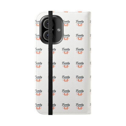 Family First Flip Phone Case — Wallet Flip Case with Card Slots