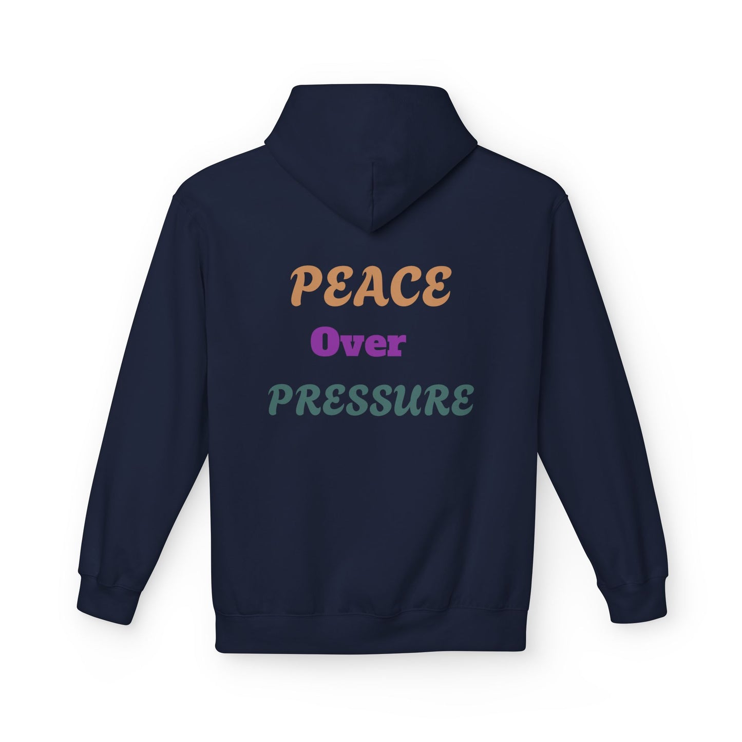 Peace Over Pressure Hoodie — Retro Dove Graphic Comfort Pullover