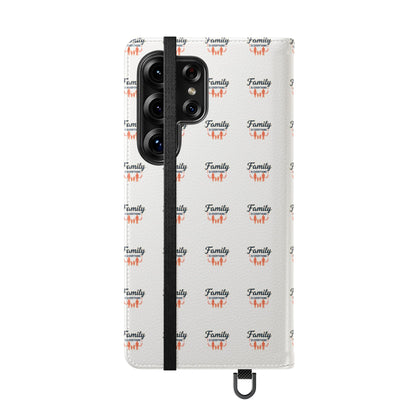 Family First Flip Phone Case — Wallet Flip Case with Card Slots