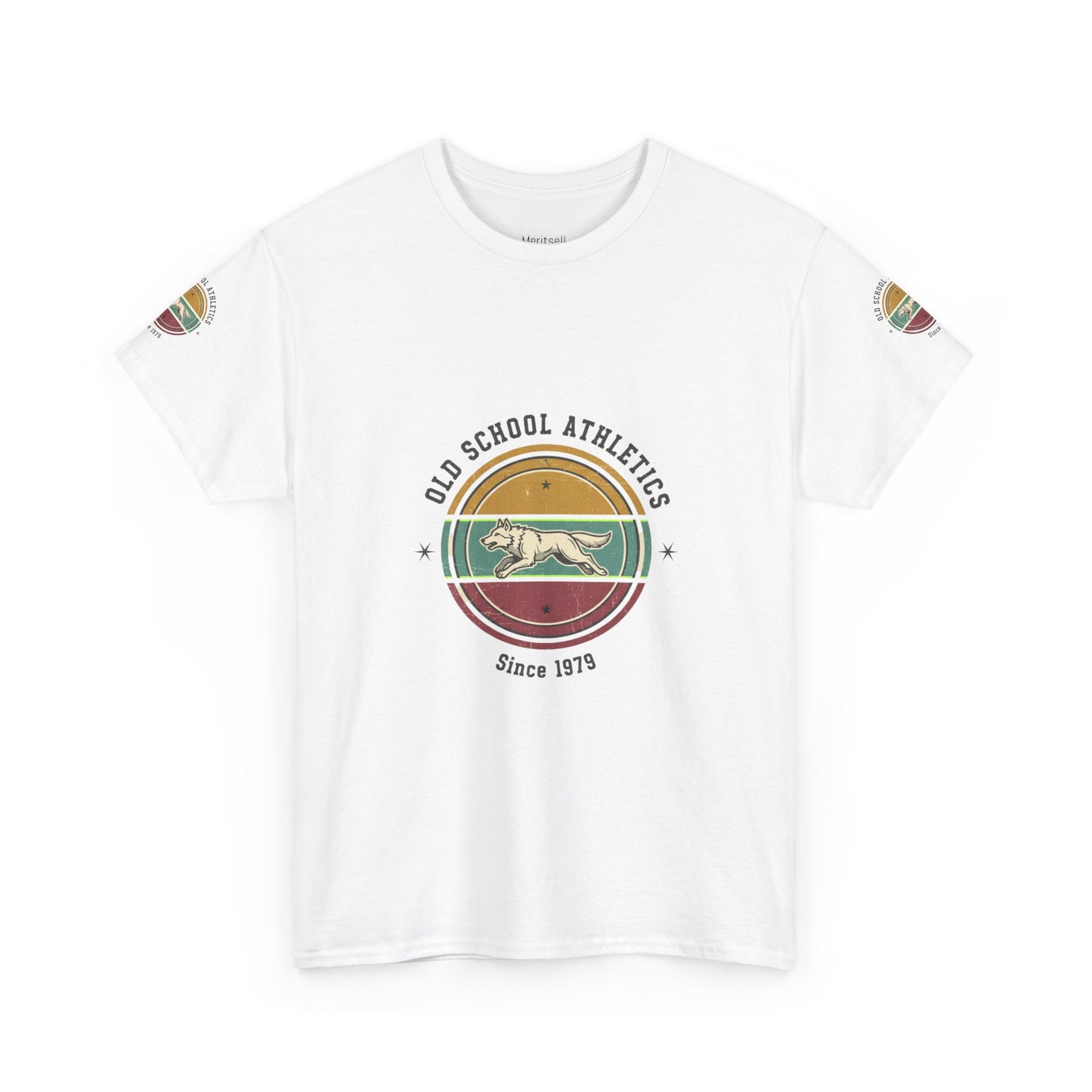 Old School Athletics Retro Running Tee — 'Since 1979' Vintage Track Shirt