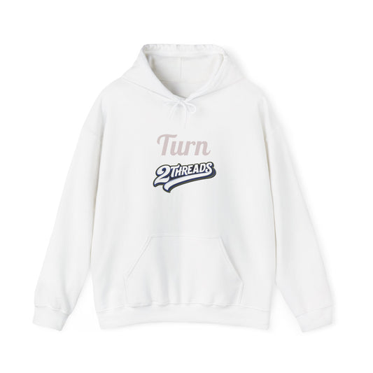 Baseball Peace Sign Hoodie — Fun 2Threads Retro Sports Graphic - Merit Sell