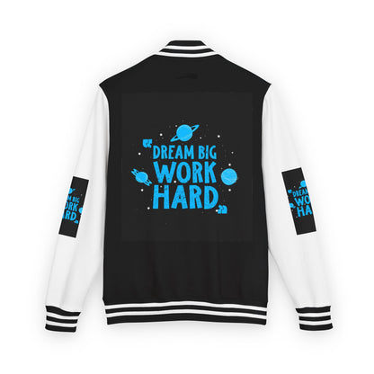 Dream Big Work Hard Letterman Jacket